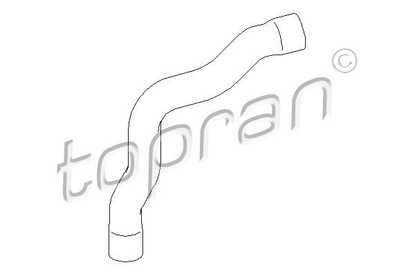 TOPRAN Jäähdyttimen letku 401 959