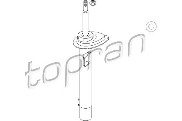 TOPRAN Iskunvaimennin 501 627