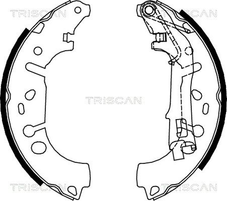 TRISCAN Jarrukenkäsarja 8100 10012