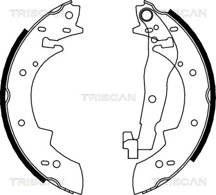 TRISCAN Jarrukenkäsarja 8100 10307