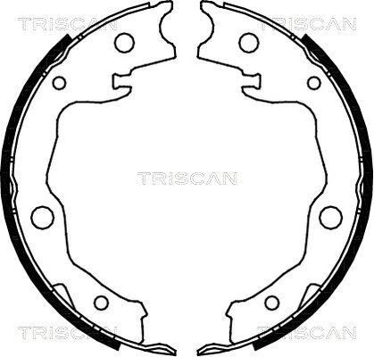 TRISCAN Jarrukenkäsarja, seisontajarru 8100 13042