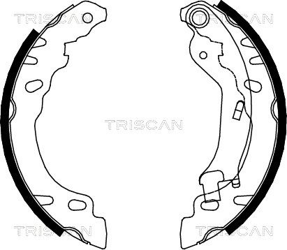 TRISCAN Jarrukenkäsarja 8100 15022