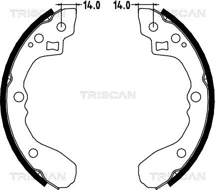 TRISCAN Jarrukenkäsarja 8100 18002