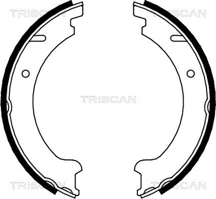 TRISCAN Jarrukenkäsarja, seisontajarru 8100 27506