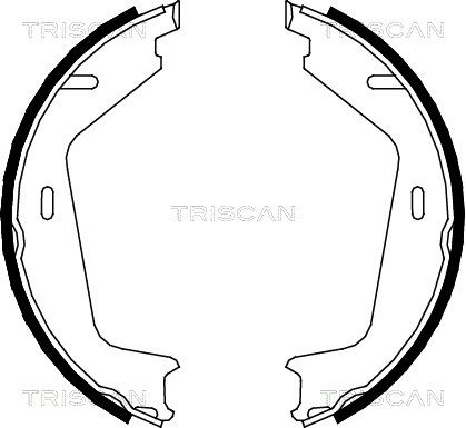 TRISCAN Jarrukenkäsarja, seisontajarru 8100 27578