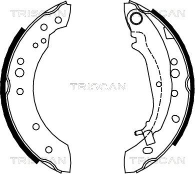 TRISCAN Jarrukenkäsarja 8100 42020