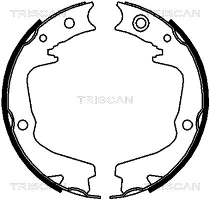 TRISCAN Jarrukenkäsarja 8100 68002