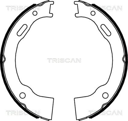 TRISCAN Jarrukenkäsarja, seisontajarru 8100 80014