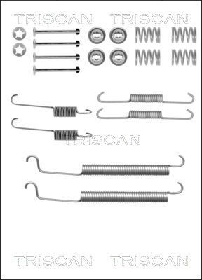 TRISCAN Tarvikesarja, jarrukengät 8105 102581