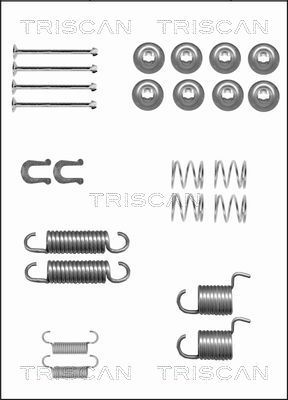 TRISCAN Tarvikesarja, jarrukengät 8105 102600