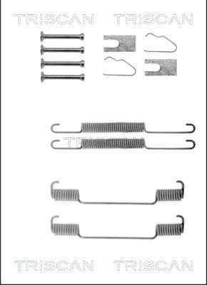 TRISCAN Tarvikesarja, jarrukengät 8105 112422