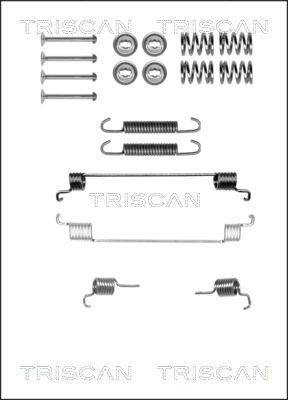 TRISCAN Tarvikesarja, jarrukengät 8105 152540