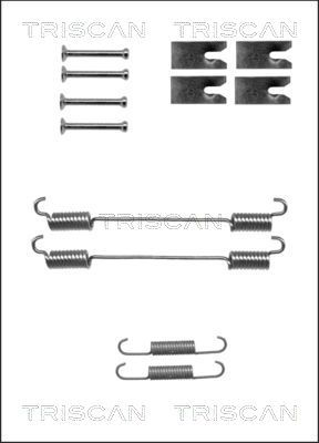 TRISCAN Tarvikesarja, jarrukengät 8105 152561