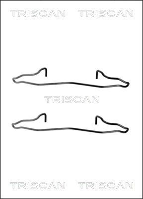 TRISCAN Tarvikesarja, jarrupala 8105 161619