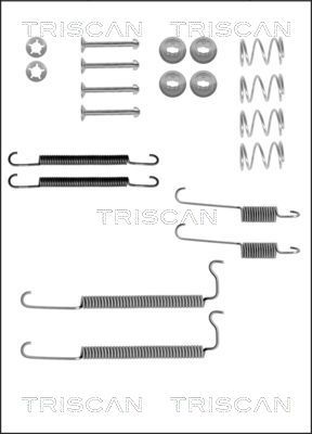 TRISCAN Tarvikesarja, jarrukengät 8105 242366