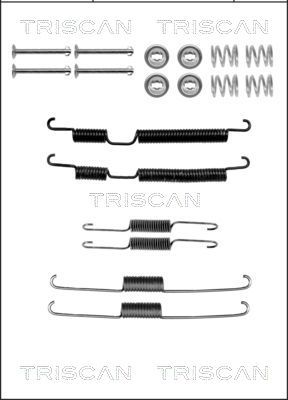 TRISCAN Tarvikesarja, jarrukengät 8105 432002