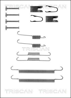 TRISCAN Tarvikesarja, jarrukengät 8105 432586