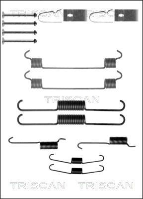 TRISCAN Tarvikesarja, jarrukengät 8105 502559