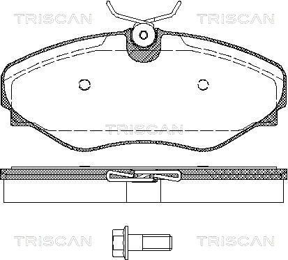 TRISCAN Jarrupala, levyjarru 8110 10535