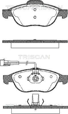 TRISCAN Jarrupala, levyjarru 8110 12002