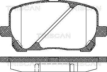 TRISCAN Jarrupala, levyjarru 8110 13055