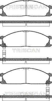 TRISCAN Jarrupala, levyjarru 8110 14889