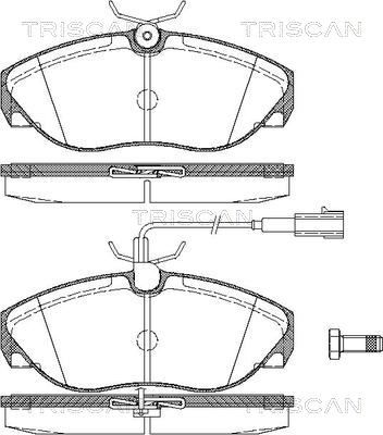 TRISCAN Jarrupala, levyjarru 8110 15016