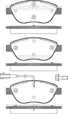 TRISCAN Jarrupala, levyjarru 8110 15020