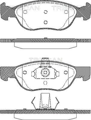 TRISCAN Jarrupala, levyjarru 8110 15026