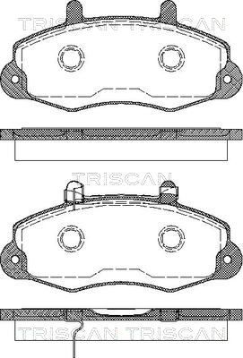 TRISCAN Jarrupala, levyjarru 8110 16009