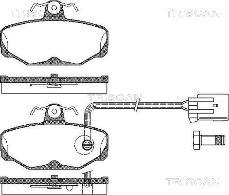 TRISCAN Jarrupala, levyjarru 8110 16164