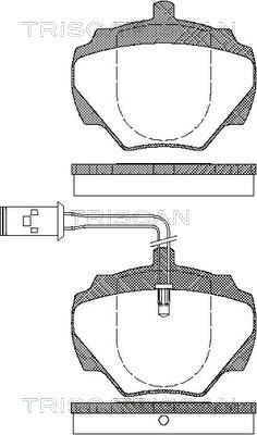 TRISCAN Jarrupala, levyjarru 8110 17007