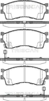 TRISCAN Jarrupala, levyjarru 8110 18008