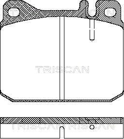 TRISCAN Jarrupala, levyjarru 8110 23222