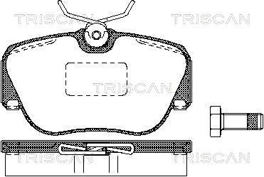 TRISCAN Jarrupala, levyjarru 8110 23936