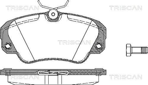 TRISCAN Jarrupala, levyjarru 8110 24005