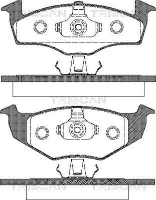 TRISCAN Jarrupala, levyjarru 8110 29009