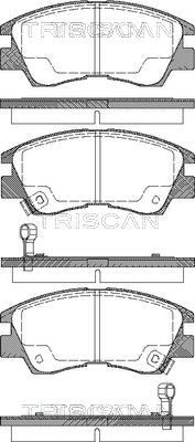 TRISCAN Jarrupala, levyjarru 8110 42915