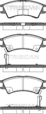 TRISCAN Jarrupala, levyjarru 8110 43007