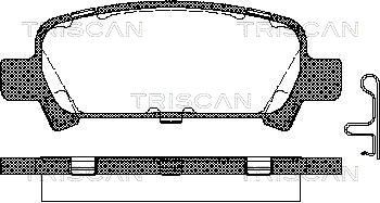 TRISCAN Jarrupala, levyjarru 8110 68174