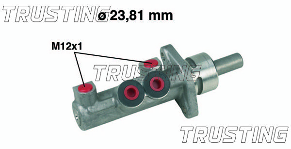 TRUSTING Jarrupääsylinteri PF285