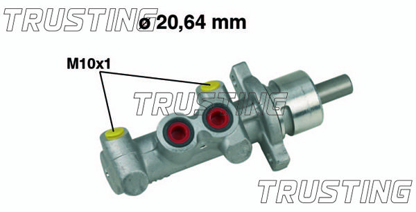 TRUSTING Jarrupääsylinteri PF381