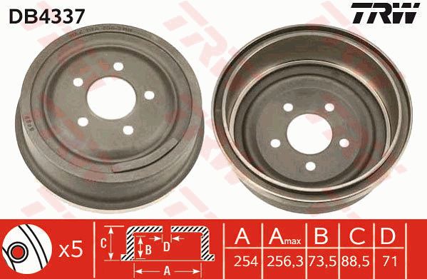 TRW Jarrurumpu DB4337