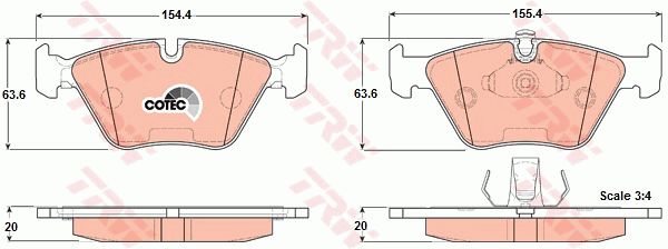 TRW Jarrupala, levyjarru GDB1404