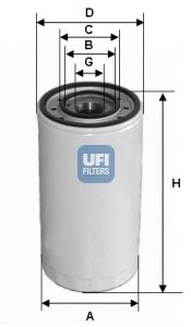 UFI Öljynsuodatin 23.313.00