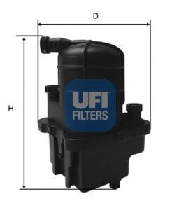 UFI Polttoainesuodatin 24.088.00