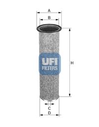 UFI Ilmansuodatin 27.043.00