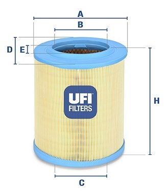 UFI Ilmansuodatin 27.606.00