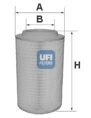 UFI Ilmansuodatin 27.650.00