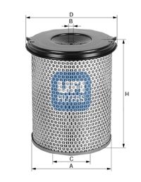 UFI Ilmansuodatin 27.A22.00